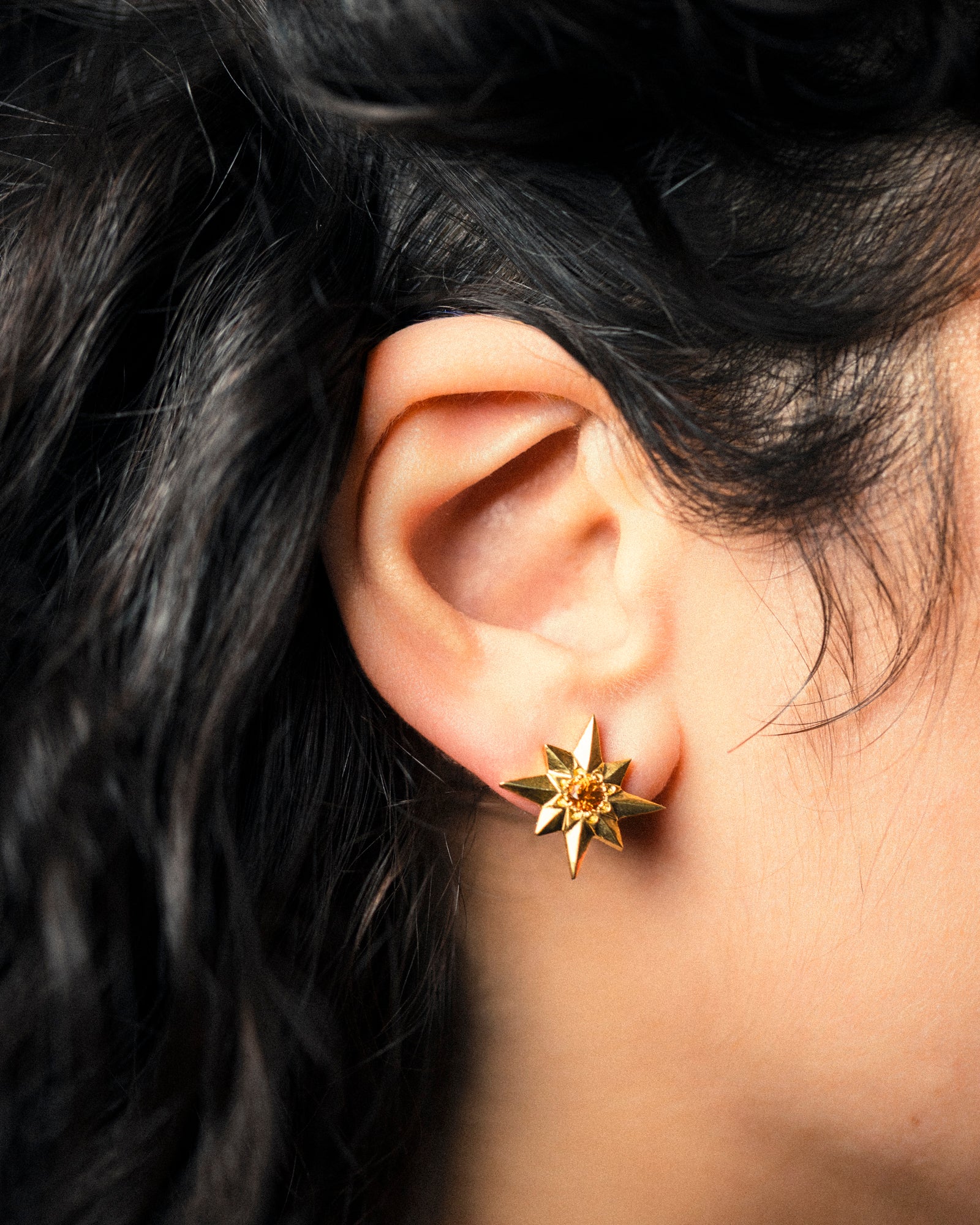 Large luce ’e notte earring