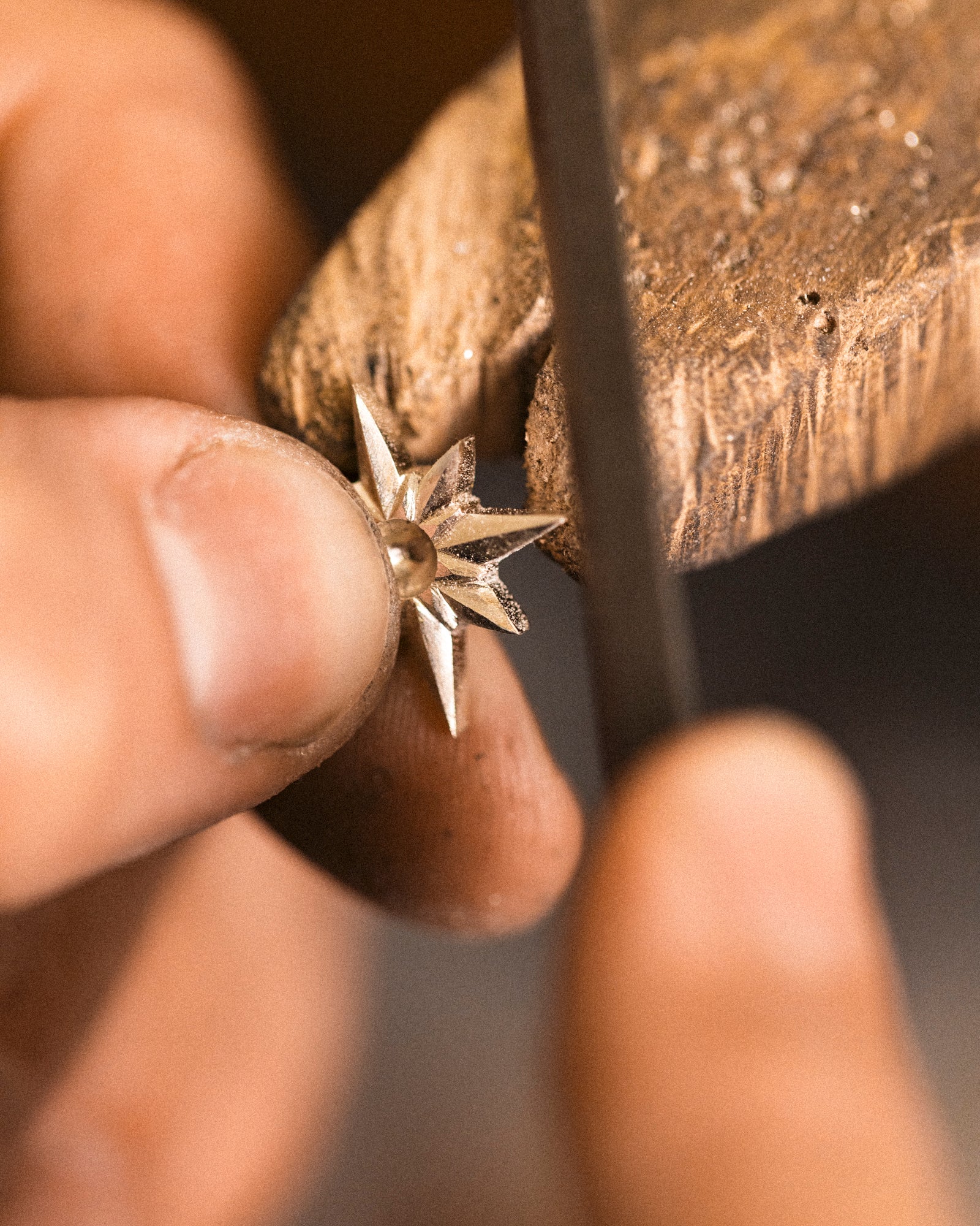 Large luce ’e notte earring